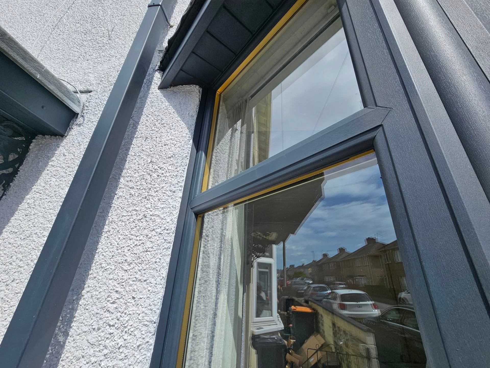 UPVC Window Spraying